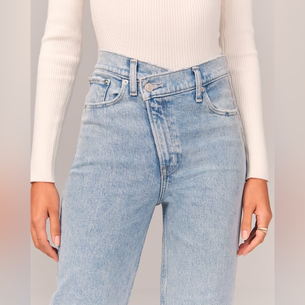 Curve Love The 90s straight ultra high rise 28 / 6 regular - Picture 4 of 7